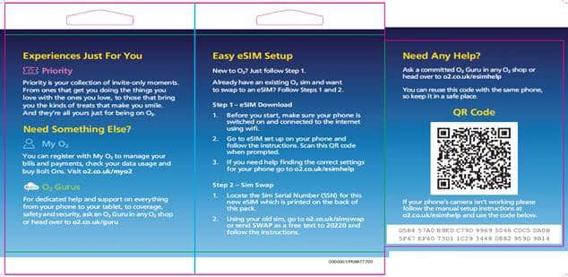 ESIM Introduced By O2 Unified World Communications