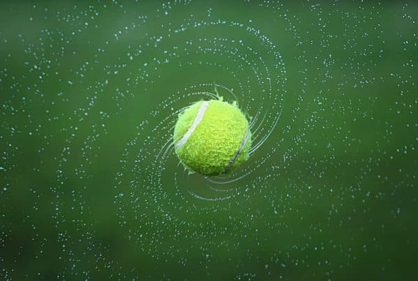 Wimbledon, Tennis, Tennis ball, Spinning image.